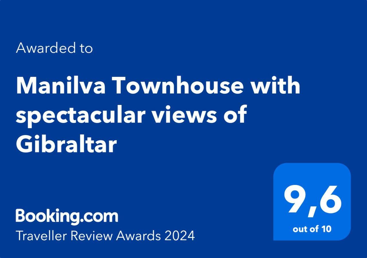 Villa Manilva Townhouse With Spectacular Views Of Gibraltar Exterior foto